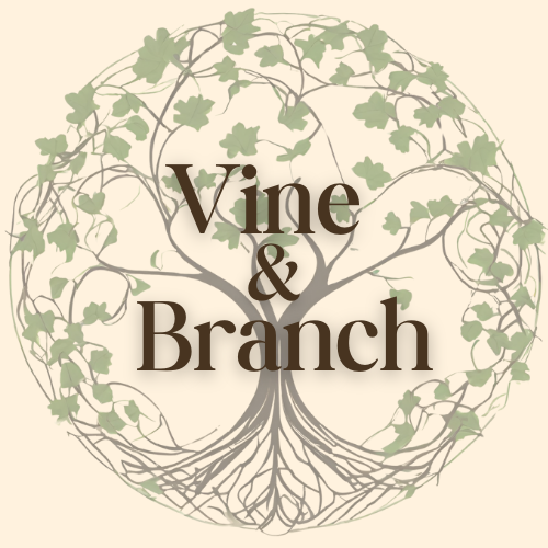 vine and branch shop logo